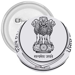 Seal Of Indian State Of Punjab 3  Buttons by abbeyz71