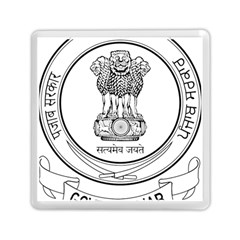 Seal Of Indian State Of Punjab Memory Card Reader (square)  by abbeyz71