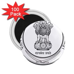 Seal Of Indian State Of Punjab 2 25  Magnets (100 Pack)  by abbeyz71