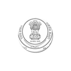 Seal Of Indian State Of Punjab Golf Ball Marker