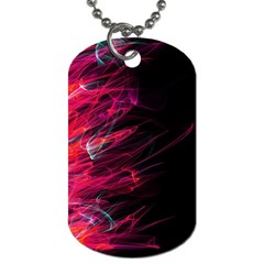 Fire Dog Tag (one Side) by Valentinaart