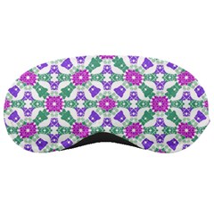 Multicolor Ornate Check Sleeping Masks by dflcprints