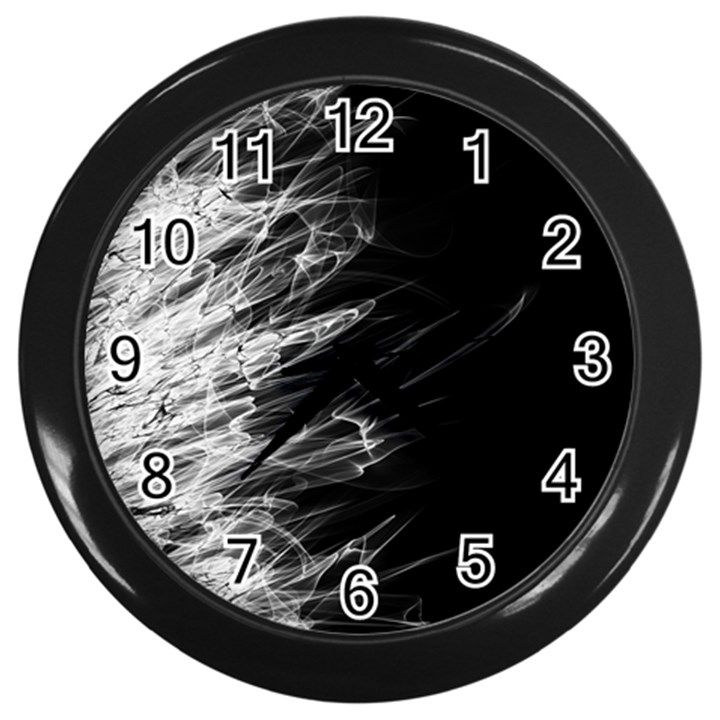 Fire Wall Clocks (Black)