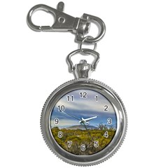 Patagonian Lanscape Scene, Santa Cruz, Argentina Key Chain Watches by dflcprints