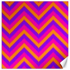 Chevron Canvas 12  x 12  