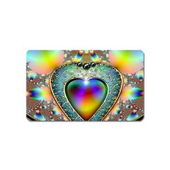 Rainbow Fractal Magnet (Name Card)