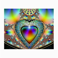 Rainbow Fractal Small Glasses Cloth