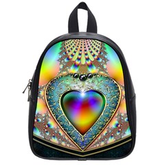 Rainbow Fractal School Bags (Small) 