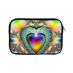 Rainbow Fractal Apple iPad Mini Zipper Cases