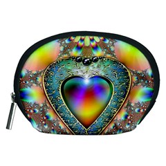 Rainbow Fractal Accessory Pouches (Medium) 