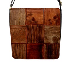 Barnwood Unfinished Flap Messenger Bag (L) 