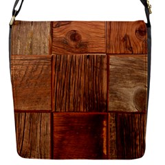 Barnwood Unfinished Flap Messenger Bag (S)