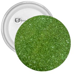 Green Glitter Abstract Texture 3  Buttons by dflcprints