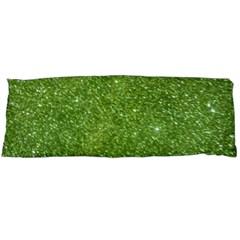 Green Glitter Abstract Texture Body Pillow Case (dakimakura) by dflcprints