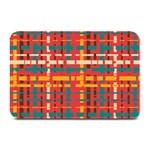 Colorful Line Segments Plate Mats