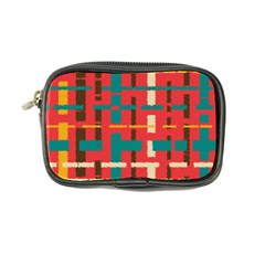 Colorful Line Segments Coin Purse by linceazul