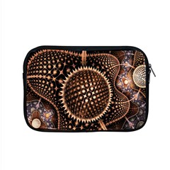 Brown Fractal Balls And Circles Apple MacBook Pro 15  Zipper Case