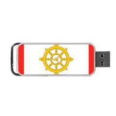 Flag Of Sikkim, 1967-1975 Portable Usb Flash (two Sides) by abbeyz71