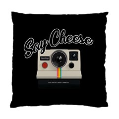 Say Cheese Standard Cushion Case (two Sides) by Valentinaart