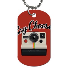 Say Cheese Dog Tag (two Sides)