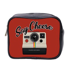 Say Cheese Mini Toiletries Bag 2-side by Valentinaart