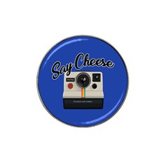 Say Cheese Hat Clip Ball Marker (10 Pack)