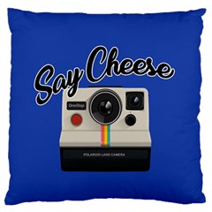 Say Cheese Standard Flano Cushion Case (two Sides) by Valentinaart