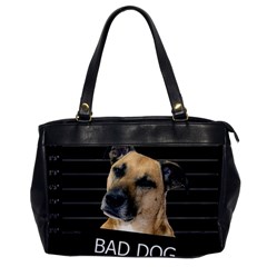 Bed Dog Office Handbags by Valentinaart