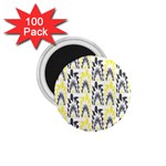 Tricolored Geometric Pattern 1.75  Magnets (100 pack)  Front