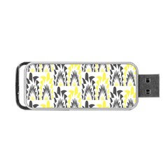 Tricolored Geometric Pattern Portable USB Flash (One Side)