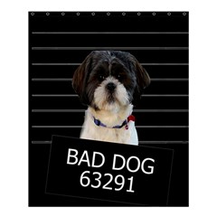 Bad Dog Shower Curtain 60  X 72  (medium)  by Valentinaart