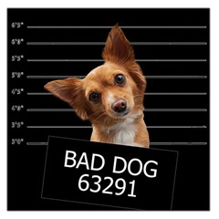 Bad dog Large Satin Scarf (Square)
