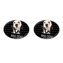 Bad Dog Cufflinks (oval)