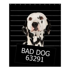 Bad Dog Shower Curtain 60  X 72  (medium)  by Valentinaart