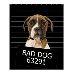 Bad Dog Shower Curtain 60  X 72  (medium)  by Valentinaart