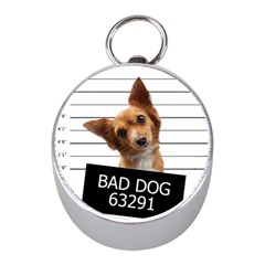 Bad Dog Mini Silver Compasses by Valentinaart