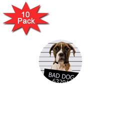 Bad Dog 1  Mini Buttons (10 Pack)  by Valentinaart