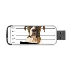Bad Dog Portable Usb Flash (one Side) by Valentinaart