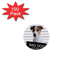 Bad Dog 1  Mini Buttons (100 Pack)  by Valentinaart