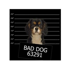 Bad Dog Small Satin Scarf (square)