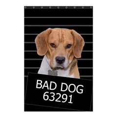 Bad Dog Shower Curtain 48  X 72  (small) 