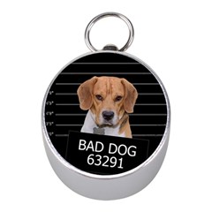 Bad Dog Mini Silver Compasses by Valentinaart