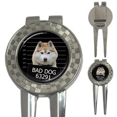 Bad Dog 3-in-1 Golf Divots by Valentinaart