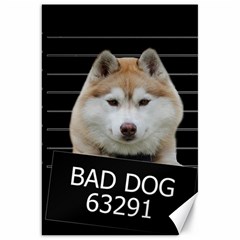 Bad Dog Canvas 20  X 30   by Valentinaart