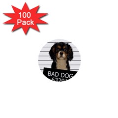 Bad Dog 1  Mini Buttons (100 Pack)  by Valentinaart