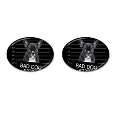 Bad Dog Cufflinks (oval)