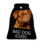 Bad dog Bell Ornament (Two Sides) Front