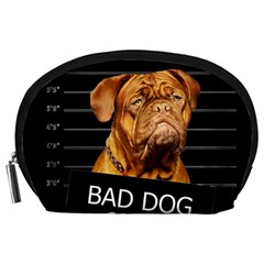 Bad Dog Accessory Pouches (large)  by Valentinaart