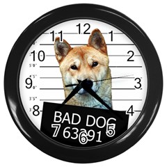 Bad Dog Wall Clocks (black)