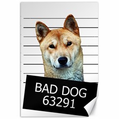 Bad Dog Canvas 20  X 30   by Valentinaart